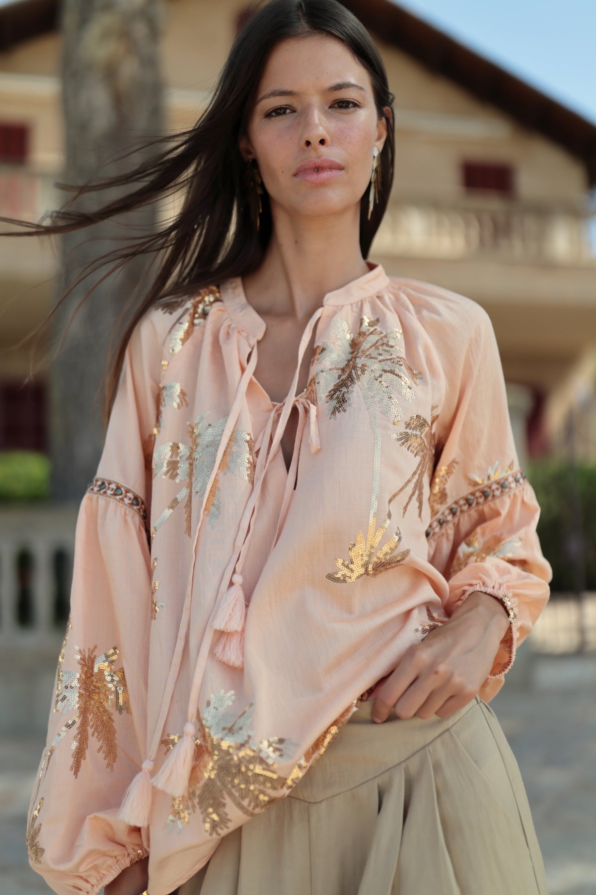 BLUSA PALMS GA74